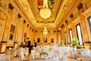 Elegant private dining room in London venue, One Great George Street
