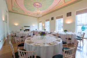 Intimate fine private dining room in London venue, Asia House